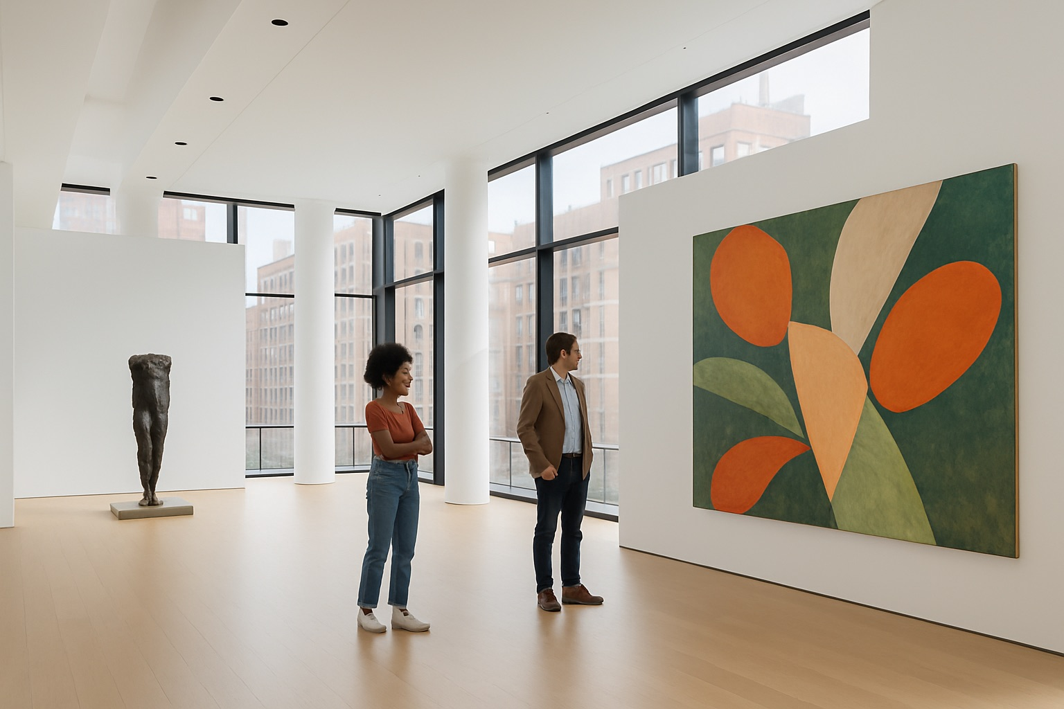 Young Artist and collector