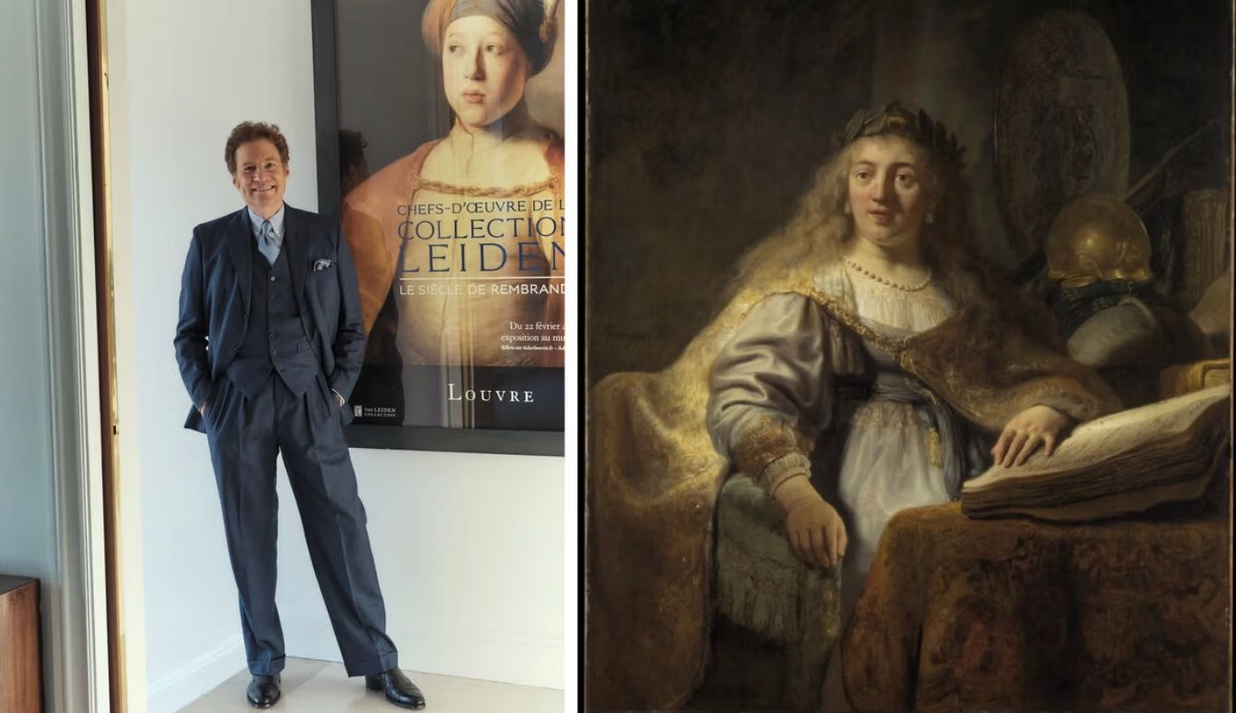 Thomas S. Kaplan is in advance discussions to fractionalise his Leiden Collection, which includes Rembrandt's Minerva in her Study (1635)  Kaplan: Courtesy of Tefaf/ Paul Lehr