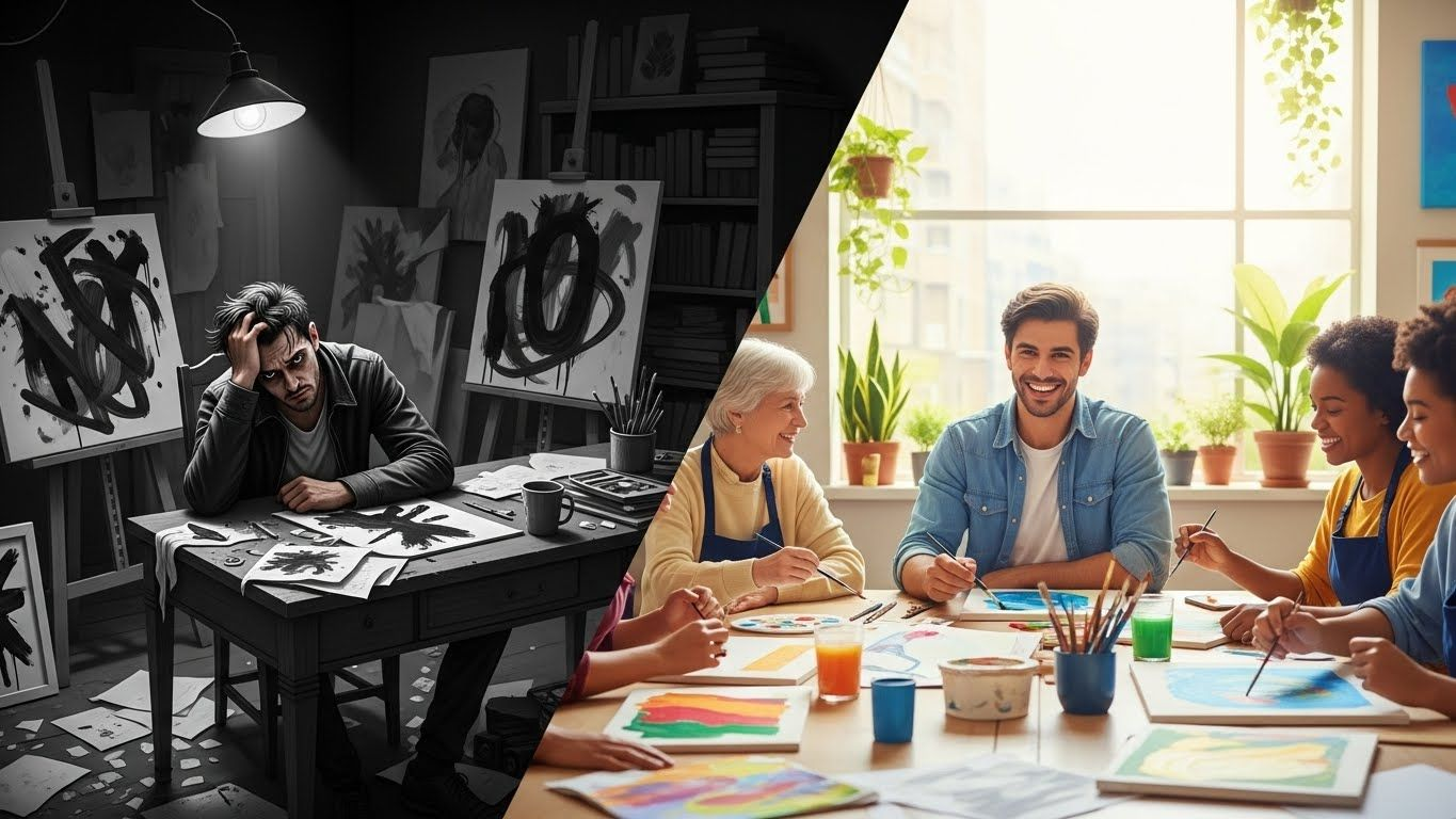 Artists no longer need to suffer alone